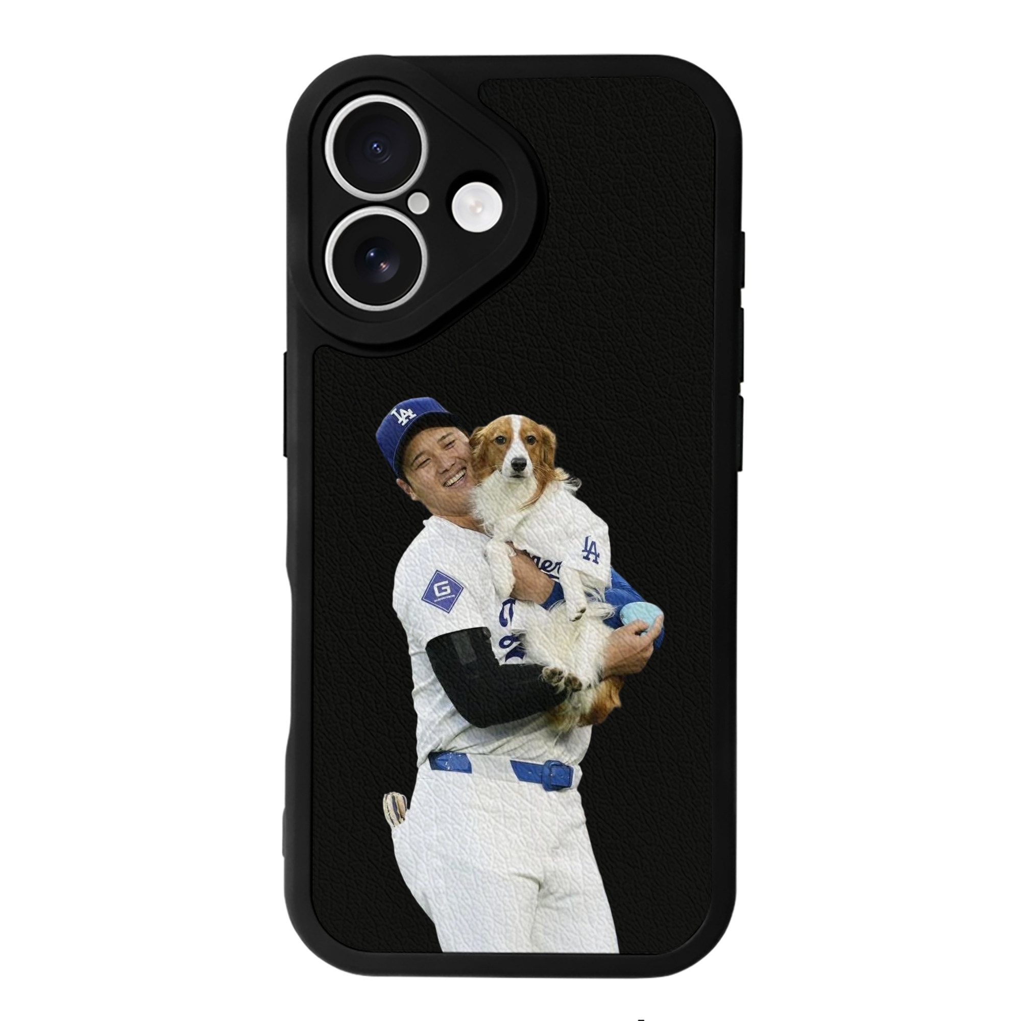  IPhone 16 Silicone Leather Case – UV Print, Lambskin Texture – Perfect Fit, Wireless Charging Compatible, Scratch Resistant, Precise Cutouts – Stylish Protection For IPhone 16